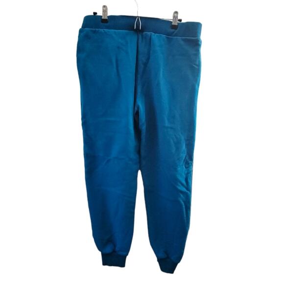 XL "The Label" turquoise blue thick jogger sweatpants with pockets - Picture 4 of 4